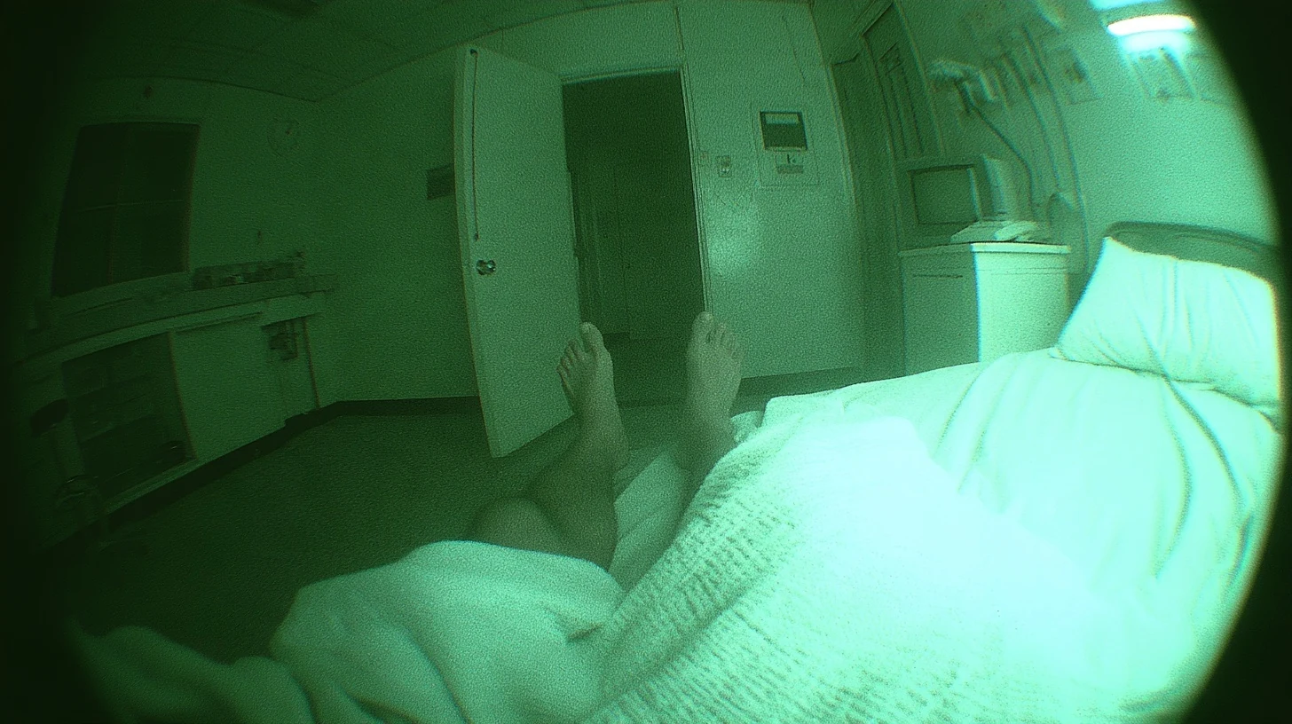 Generated hospital style test with a green night-vision treatment